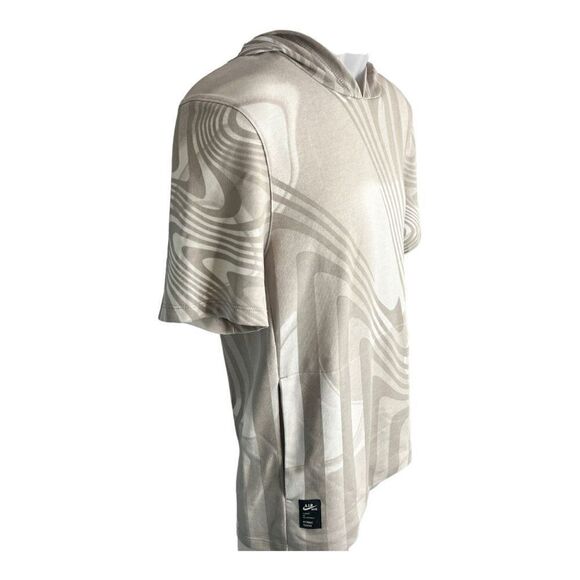 Nike Yoga Dri-fit A.I.R. Robbie Simon Training Hoodie S/S New Men’s Small Tan - Picture 3 of 16